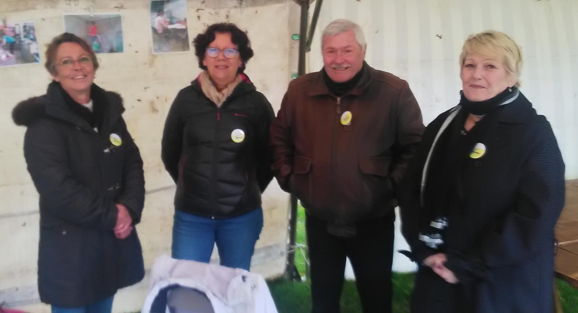 Mai 2019, participation à la fête de la grenouille à Mesves / Loire