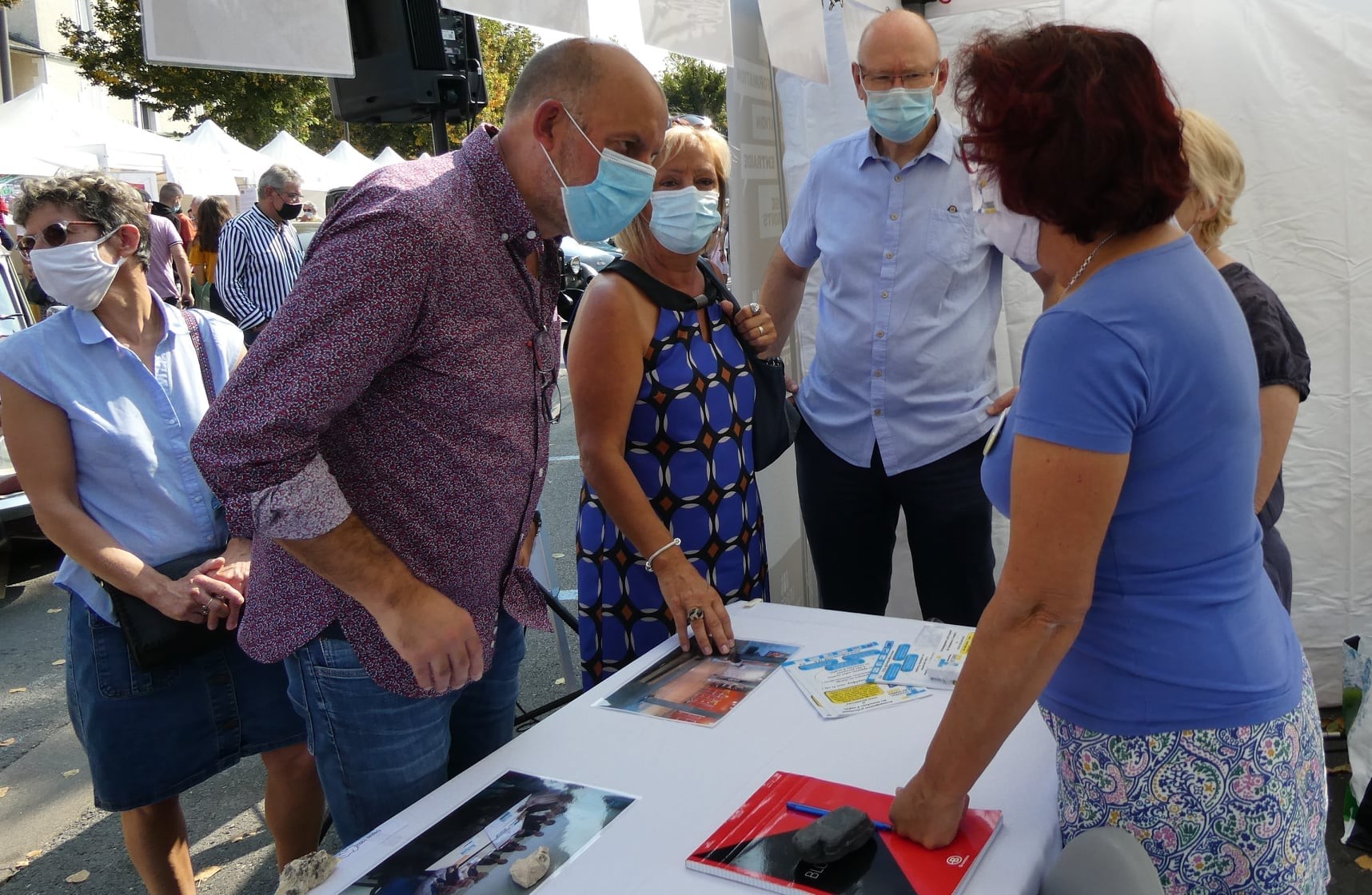 Septembre 2020,participation fête des associations Cosne / Loire