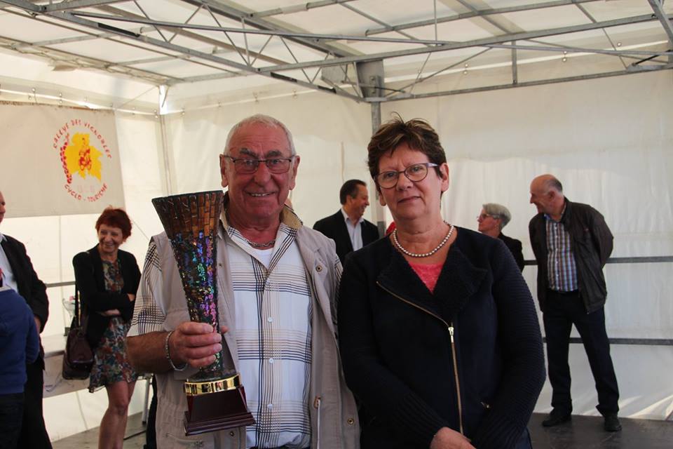 Rallye des vignobles octobre 2015, remise de coupe