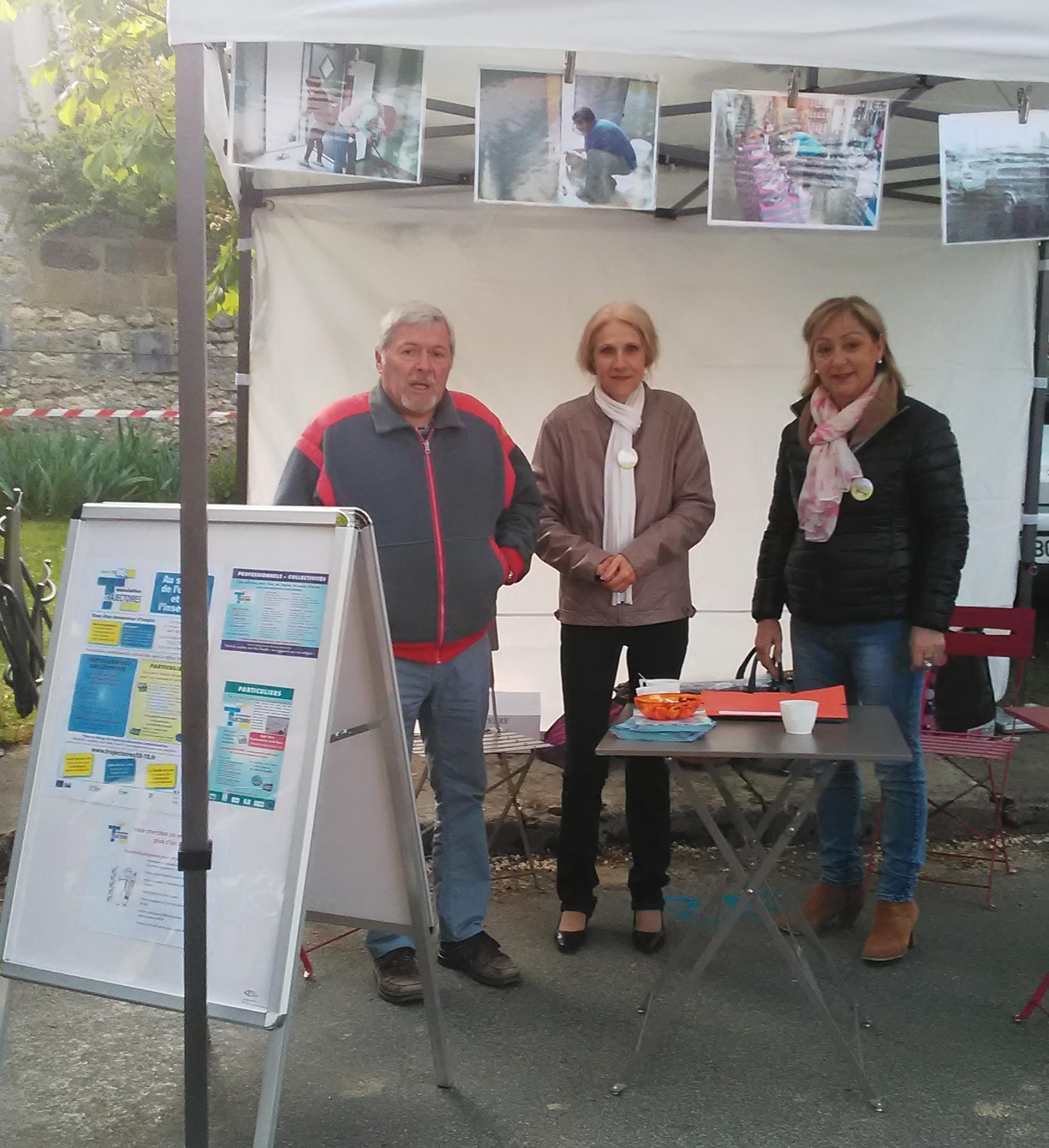 Avril 2018, participation à la foire de Boulleret