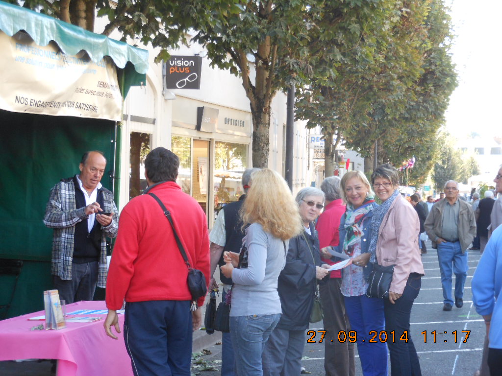 Foire St Michel à Cosne Cours sur Loire, septembre 2014