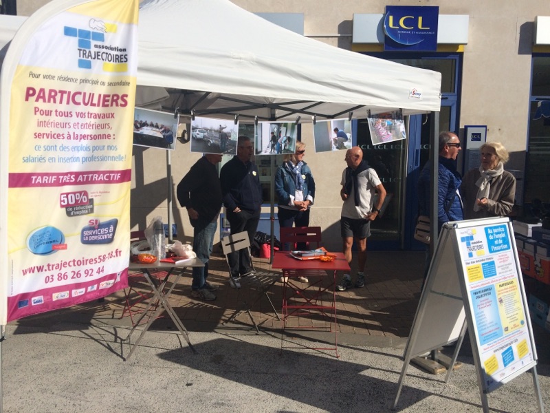 Septembre 2018, participation à la foire de St Michel, Cosne Cours sur Loire