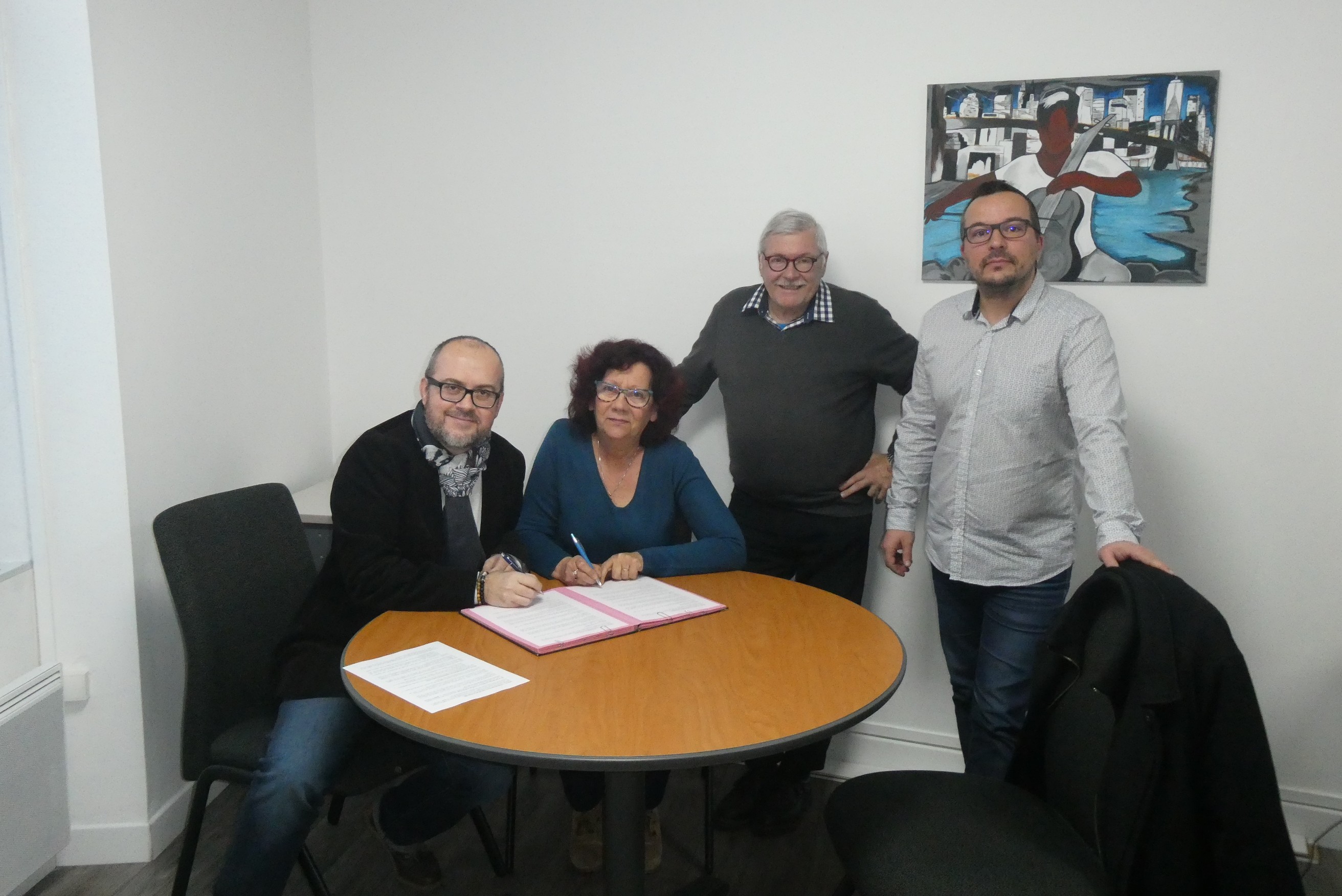 Février 2020, signature convention avec le CNPE de Belleville/Loire