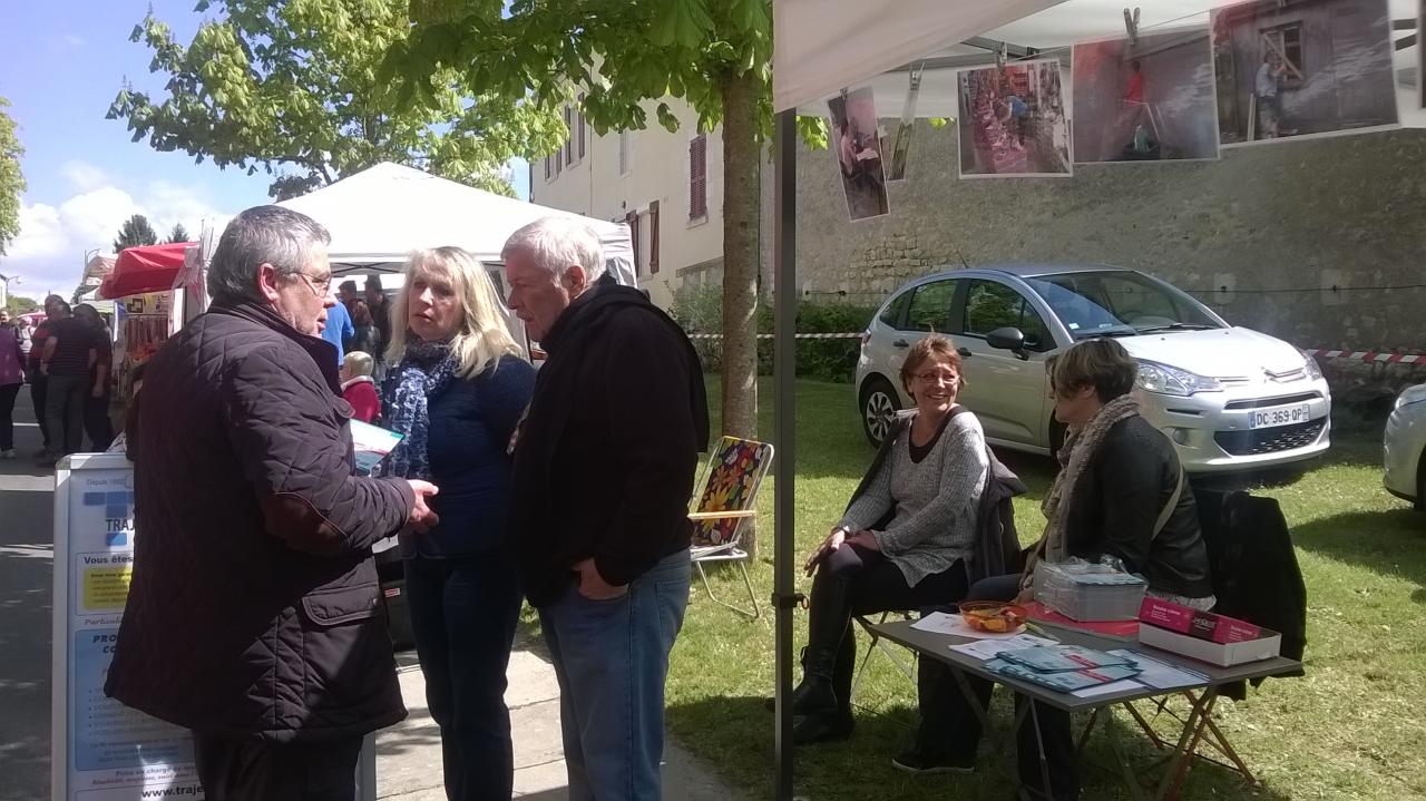 Avril 2017 participation à la Foire de Boulleret